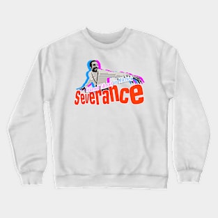 severance series Tramell Tillman as Milchick fan works graphic design by ironpalette Crewneck Sweatshirt